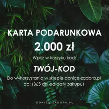 Karta podarunkowa DONICE-ZADORA.PL - 2000 zł
